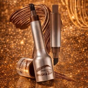 Brow-Fection Angled Brush & Dip Brow Tint - Chocolate